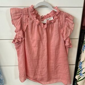 Sea linen blouse